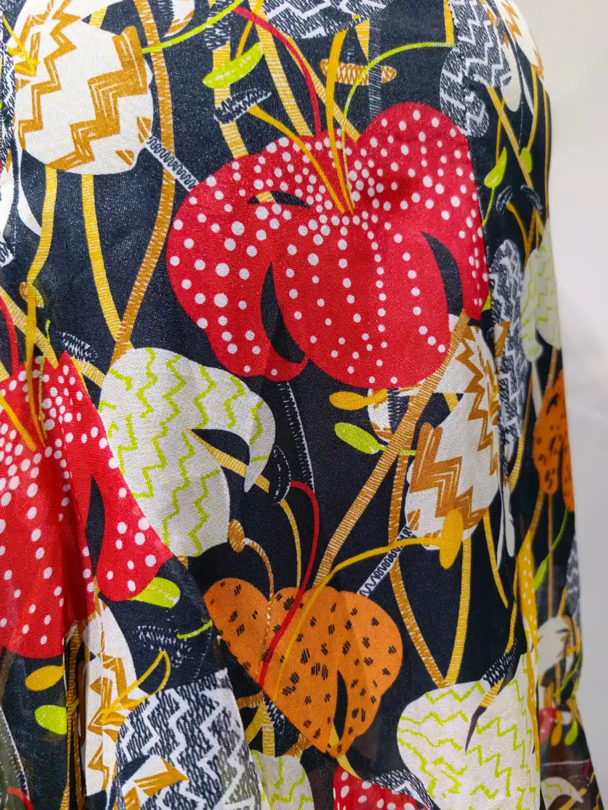 Midnight Meadow Ruffle Skirt - Cotton bottoms available at theGirlyZone Kampala